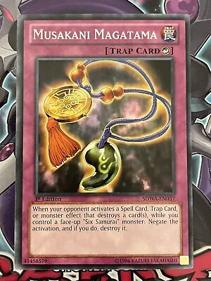 Yugioh Musakani Magatama SDWA-EN037 1st Edition • $1.50