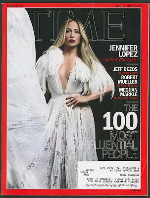 Time Magazine April 30/May 7 2018 Jennifer Lopez ~bin Salman ~Donald Trump • $29.99