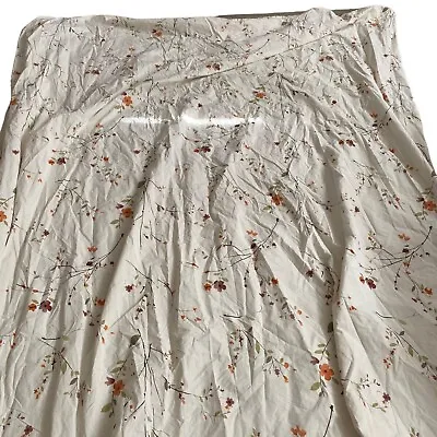 Crate And Barrel Sakura Cotton Duvet Cover Cherry Blossoms Full/queen 92 X 96  • $124.99