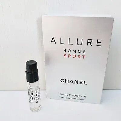 Chanel Allure Homme Sport Eau De Toilette Mini Spray For Men 1.5ml Brand NEW! • $18.95