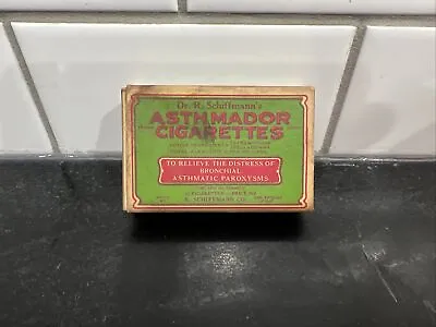 Asthmador Cigarettes For Asthma Box - R. Schiffmann Co. - Quackery • $84.50