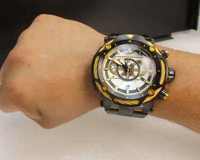 Invicta Bolt Men's Oversize 60mm Watch NHL BOSTON BRUINS MEN'S 42107 • $164.50