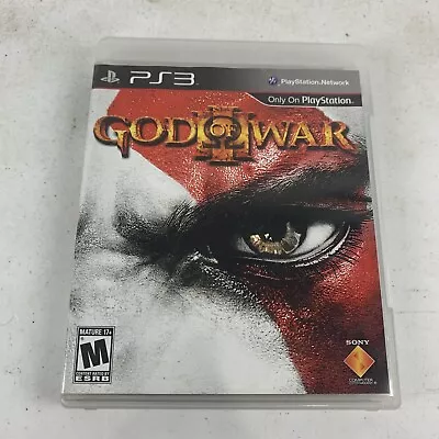God Of War III PS3 Sony PlayStation 3 Video Game PAL Complete W Manual Free Post • $39.95