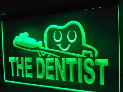 Dentist Dental Care Dentistry LED Neon Light Sign Oral Medicine Wall Art Décor • $24.95