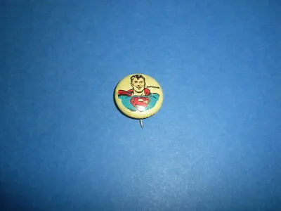 SUPERMAN - PEP Premium Pin/pinback/button - Kellogg's Cereal 1940's • $21