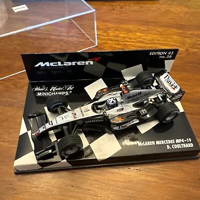 1:43 Minichamps 530044305 McLaren Mercedes MP4-19 Coulthard • $29