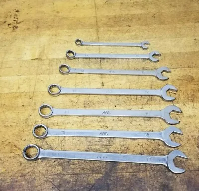 Mac Tools Wrench Set Metric 10-19mm 7pc USA M10CL-M19CL • $169