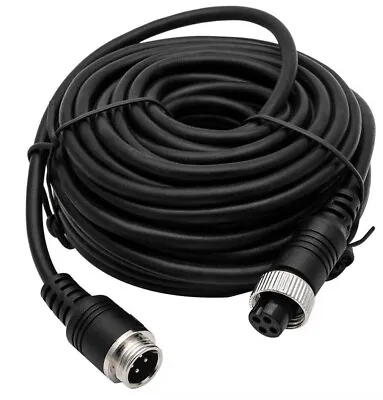 10M 4 Pin Advanced Extension Cable For Reversing Rear View Camera Bus Truck • $16.59