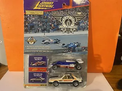Johnny Lightning 1979 Rick Mears Special Edition With White Mustang Pace Car • $10.75