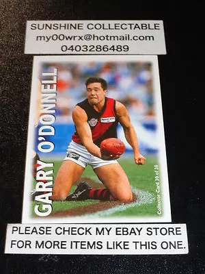 Pro Squad Optus Vision Afl Collector Card No.30 Garry O'donell Essendon • $7.95