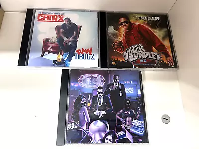 3x Rare Snatchatape Stack Bundles Chinx French Coke Boys Mixtapes NYC Promo CDs • $23.99