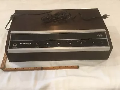 Vintage  Hitachi KS-2200h Solid State Am/Fm Stereo Tuner Turns On No Knobs • $14
