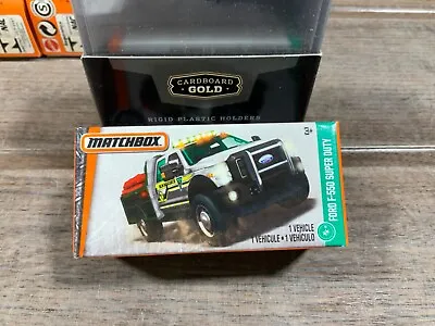 Matchbox Power Grabs Boxed Ford F-550 Super Duty • $3