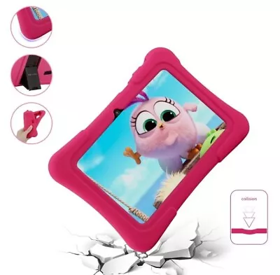 Kids Tablet PC 7 Inch Android 10 32GB Storage WIFI Free Casing Dual Cam *SALE* • £44.75