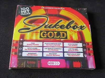 Various Artists - The Ultimate Collection Jukebox Gold 100 Hit Tracks NEW 5 X CD • £3.90