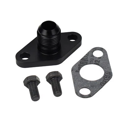 $22.98 • Buy 10AN Turbo Oil Drain Return Flange For Toyota 1JZ 2JZ 1JZ-GTE 2JZ-GTE Oil Pan