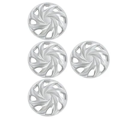 4 Pcs 14 Inch Wheel Hub Cap Fit Silvery Wheel Hub Rim Cover For Cars Trucks Vans • $111.57