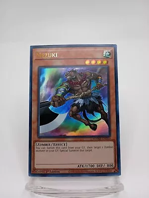 Yugioh X1 Mezuki 1st Edition MAMA-EN050 Ultra Rare (NM!) • $1.99