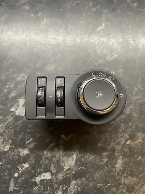 Vauxhall Astra J Mk6 Headlight Control Switch Rear Fog Light Only Tua04 • £8