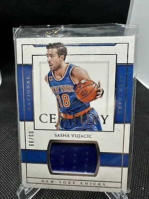 2016-17 Panini National Treasures Century Materials /99 Sasha Vujacic #34 • $6