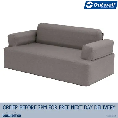 Outwell Lake Superior Inflatable 2 Person Camping / Outdoor Sofa(Grey) • £223.95