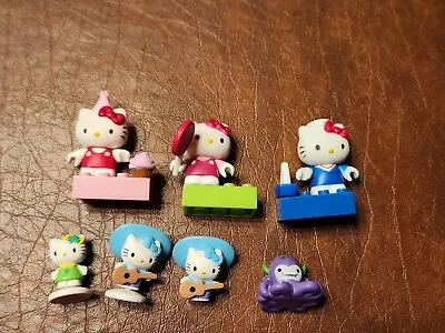 Lot Of Hello Kitty Mega Bloks Series Figures Accessories • $7