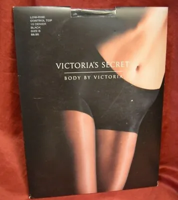 Victoria Secret LOW RISE CONTROL TOP 15D Sheer Pantyhose Choose Size Color BxVS4 • $17.88