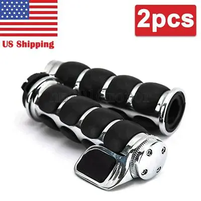 1  Motorcycle Handlebar Hand Grips For Honda Valkyrie 1500 VTX1300C VTX1800C1 US • $33.18