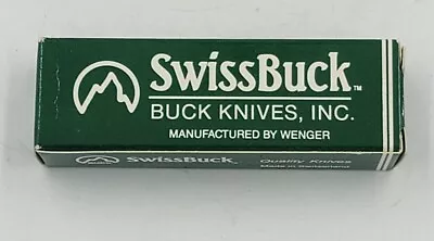 Vintage Wenger SwissBuck “Odyssey” 87531 Buck Multi Tool Pocket Knife New • $59.95