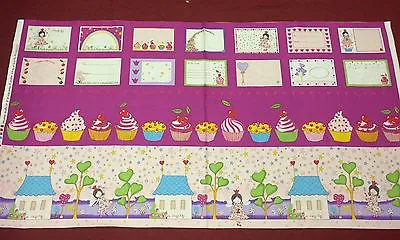 Stof - Lizzy Fay - Quilt Label Panel - 100% Cotton Fabric • £7.99