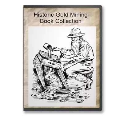 Gold & Silver Mining Assaying Melting Refining Metallurgy 34 Books - CD  B489 • $14.95