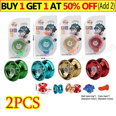 2X Trick Yo-Yo Body For Kid Toy Gift Classic Stocking Filler AluminumAlloy Metal • £6.99