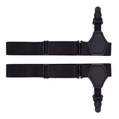 Adjustable Men Sock Single Duck-Mouth Garter Suspenders Clip Belt Hold Up • $5.66