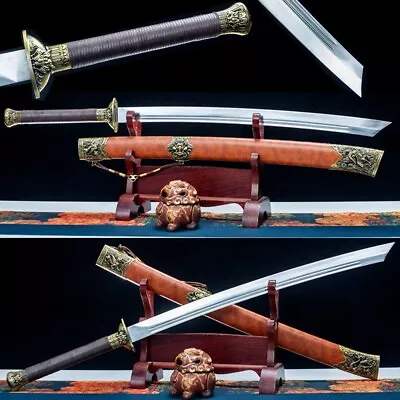 Wonderful Battle Ready Broadsword DaDao Sharp High Manganese Steel Blade Sword • $120