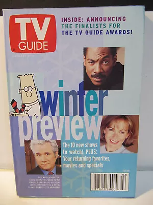 Tv Guide January 9-15 1999 - Winter Preview - Dilbert - Eddie Murphy • $1