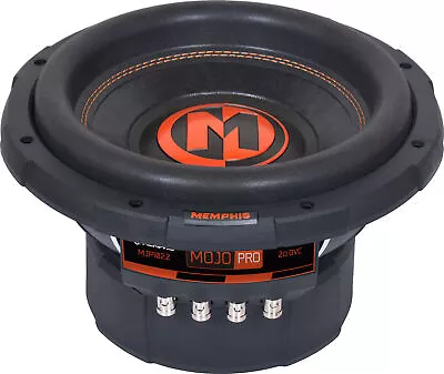 Memphis Audio MJP1022 10  Dual 2-ohm Component Subwoofer • $239.95