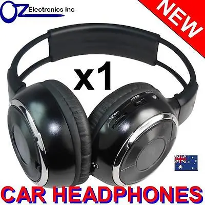 UNIVERSAL IR Infrared Headphones Compatible With Alpine CLARION CAR DVD Players • $25
