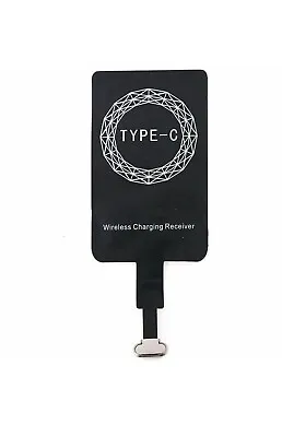 UK-Seller Wireless Charging Receiver Phone IPhone USB-C Micro Android  Adapter • £7.75