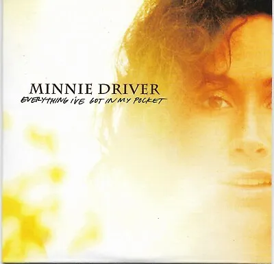 MINNIE DRIVER -Everything I've Got In My Pocket- 11 Track Promo CD Card Sleeve • £4.41