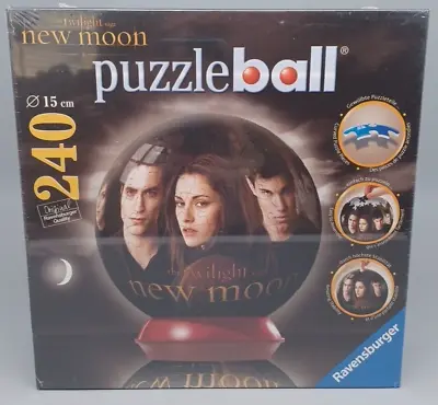2009 Ravensburger Twilight Saga New Moon Puzzleball 240 Piece 3D Globe Puzzle • $13.24