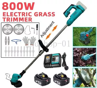 Cordless Strimmer Grass Trimmer Garden Edger For Makita DUR181Z LXT 18v Battery！ • £40.90