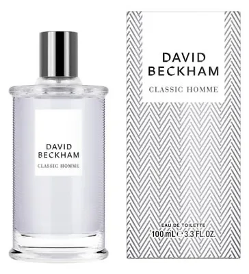 DAVID BECKHAM CLASSIC HOMME EAU DE TOILETTE EDT For MEN * 100ml • £16.30