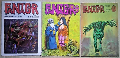 FANTAGOR NO.s 1  2 & 4 ADULT HORROR BY RIP OFF PRESS .UNDERGROUND COMICS.  1970 • $2.51