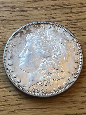 1891 S Morgan Silver Dollar       Very High Grade         Rare Coin • $7