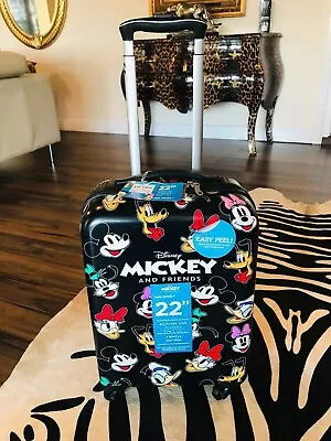 New Disney  Mickey Mouse & Friends Small Cabin Size Suitcase R.r.p. £69.99 • £55