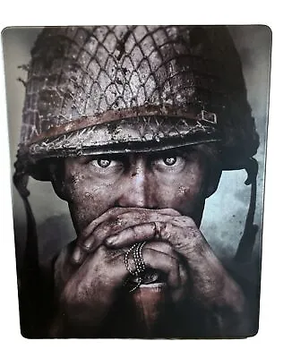 Call Of Duty WWII Collectors Steelbook Xbox Tested & Working Free Tracked Post • $35