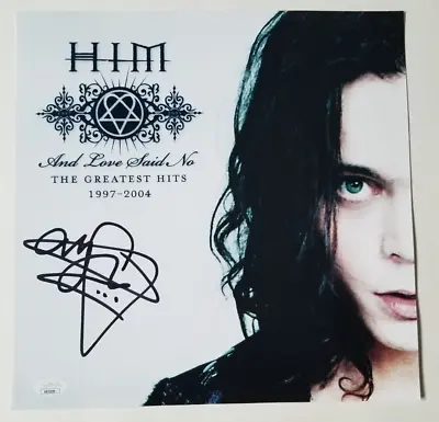 Ville Valo Of HIM Finnish Band REAL SIGNED 12x12 Photo #2 JSA COA Autographed • $149.99