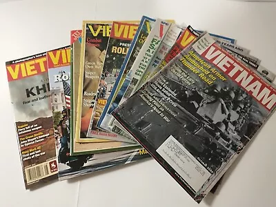 Vietnam Magazine War Military Lot Of 10 • $39.95