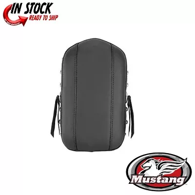 Mustang Bracket Style Sissy Bar Pad 11inx6.5in Studded W/Conchos Harley • $151.80