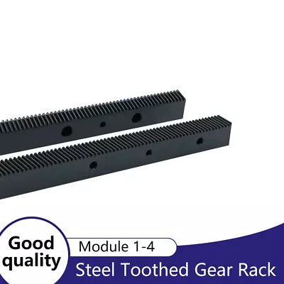 Module 1-4 Steel Toothed Gear Rack Pinion CNC Plasma Router Gear Reduction Kit • $17.48